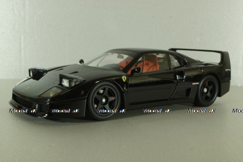 Ferrari F40 black, 1987, 08416BK, Kyosho 1:18