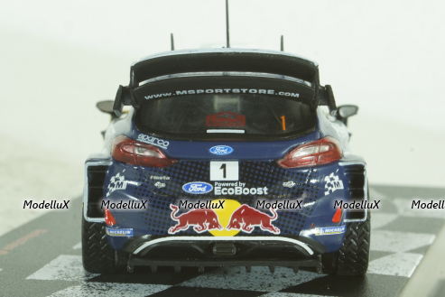 Ford Fiesta WRC #1, Rally Monte Carlo 2018, S.Ogier/J.Ingrassia,  Vencedores de Rally , Altaya 1:43