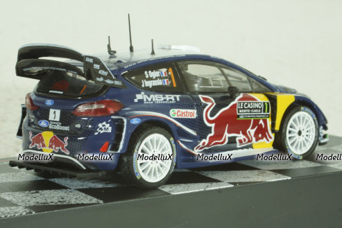 Ford Fiesta WRC #1, Rally Monte Carlo 2018, S.Ogier/J.Ingrassia,  Vencedores de Rally , Altaya 1:43