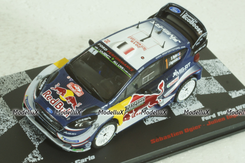 Ford Fiesta WRC #1, Rally Monte Carlo 2018, S.Ogier/J.Ingrassia,  Vencedores de Rally , Altaya 1:43