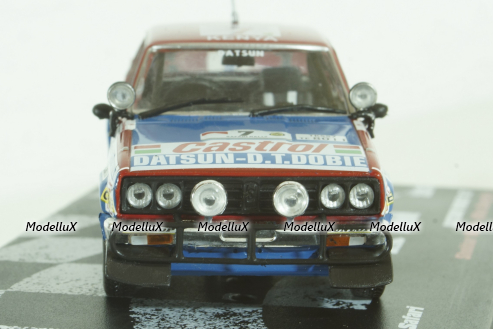 Datsun Violet GT, Winner Rally Safari 1981, S.Mehta/M.Doughty, Vencedores de Rally , Altaya 1:43