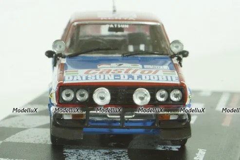 Datsun Violet GT, Winner Rally Safari 1981, S.Mehta/M.Doughty, Vencedores de Rally , Altaya 1:43