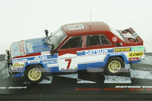 Datsun Violet GT, Winner Rally Safari 1981, S.Mehta/M.Doughty, Vencedores de Rally , Altaya 1:43