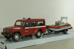 Iveco Massif Vigili Del Fuoco с катером, 53131VDF, Mondo Motors 1:43