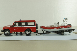 Iveco Massif Vigili Del Fuoco с катером, 53131VDF, Mondo Motors 1:43