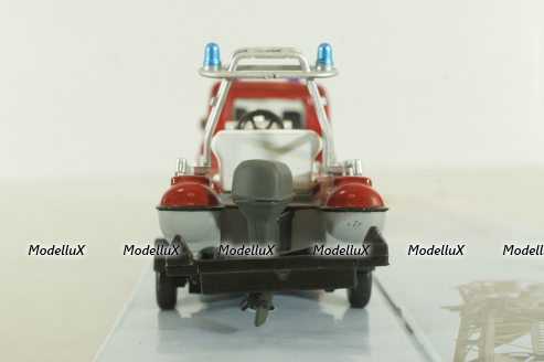 Iveco Massif Vigili Del Fuoco с катером, 53131VDF, Mondo Motors 1:43