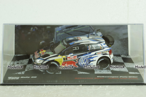 Volkswagen Polo WRC #1, Rally wales GB 2016, S.Ogier/J.Ingrassia, Vencedores de Rally , Altaya 1:43