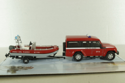 Iveco Massif Vigili Del Fuoco с катером, 53131VDF, Mondo Motors 1:43