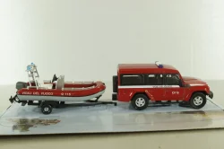Iveco Massif Vigili Del Fuoco с катером, 53131VDF, Mondo Motors 1:43