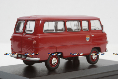 Ford 400E Bus red, FDE005, Oxford 1:43
