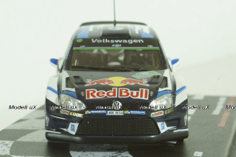 Volkswagen Polo WRC #1, Rally wales GB 2016, S.Ogier/J.Ingrassia, Vencedores de Rally , Altaya 1:43