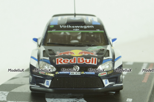 Volkswagen Polo WRC #1, Rally wales GB 2016, S.Ogier/J.Ingrassia, Vencedores de Rally , Altaya 1:43