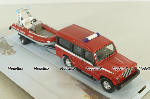 Iveco Massif Vigili Del Fuoco с катером, 53131VDF, Mondo Motors 1:43