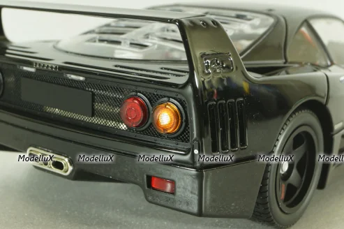Ferrari F40 black, 1987, 08416BK, Kyosho 1:18