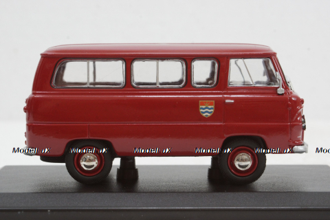 Ford 400E Bus red, FDE005, Oxford 1:43