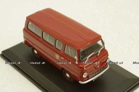 Ford 400E Bus red, FDE005, Oxford 1:43