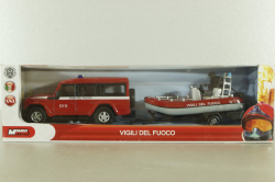 Iveco Massif Vigili Del Fuoco с катером, 53131VDF, Mondo Motors 1:43