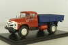 Зил-138 бортовой, газобаллонный 1960, красный/синий, Pegas Models 1:43