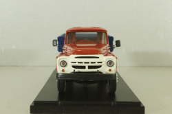 Зил-138 бортовой, газобаллонный 1960, красный/синий, Pegas Models 1:43