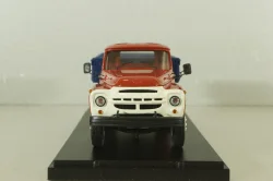 Зил-138 бортовой, газобаллонный 1960, красный/синий, Pegas Models 1:43