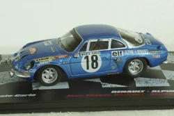 Renault Alpine A110 1800 #18, Rally Monte Carlo 1973, J.C.Andruet/M. Petit Biche, Vencedores de Rally , Altaya 1:43