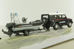 Iveco Massif Carabinieri с катером,53131CAR,  Mondo Motors 1:43