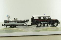 Iveco Massif Carabinieri с катером,53131CAR,  Mondo Motors 1:43