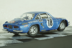 Renault Alpine A110 1800 #18, Rally Monte Carlo 1973, J.C.Andruet/M. Petit Biche, Vencedores de Rally , Altaya 1:43