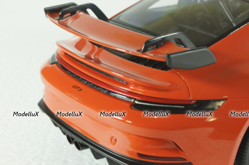Porsche 911 (992) GT3 2021, orange, 117069000, Minichamps 1:18