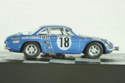 Renault Alpine A110 1800 #18, Rally Monte Carlo 1973, J.C.Andruet/M. Petit Biche, Vencedores de Rally , Altaya 1:43