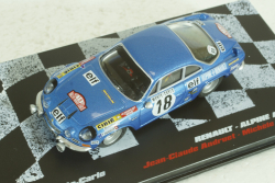 Renault Alpine A110 1800 #18, Rally Monte Carlo 1973, J.C.Andruet/M. Petit Biche, Vencedores de Rally , Altaya 1:43