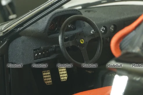 Ferrari F40 black, 1987, 08416BK, Kyosho 1:18