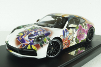 Porsche 911 Carrera 4S 2019, flower design, 155067329, Minichamps 1:18