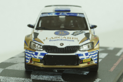 Skoda fabia R5 #9, Acropolis Rally 2016, L.Athanassoulas/E.Panagiotounis, Vencedores de Rally , Altaya 1:43