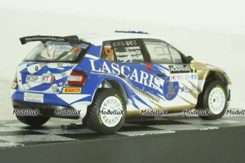Skoda fabia R5 #9, Acropolis Rally 2016, L.Athanassoulas/E.Panagiotounis, Vencedores de Rally , Altaya 1:43