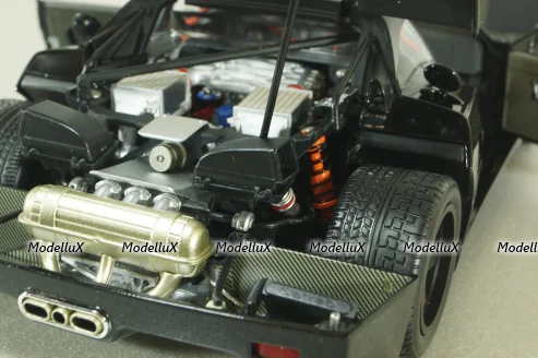 Ferrari F40 black, 1987, 08416BK, Kyosho 1:18