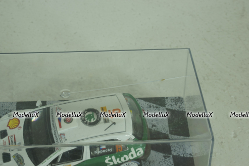 Skoda Fabia WRC #15, ADAC Rally Deutschland 2007, J.Kopecky/F.Schovanek, Vencedores de Rally , Altaya 1:43