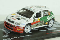 Skoda Fabia WRC #15, ADAC Rally Deutschland 2007, J.Kopecky/F.Schovanek, Vencedores de Rally , Altaya 1:43