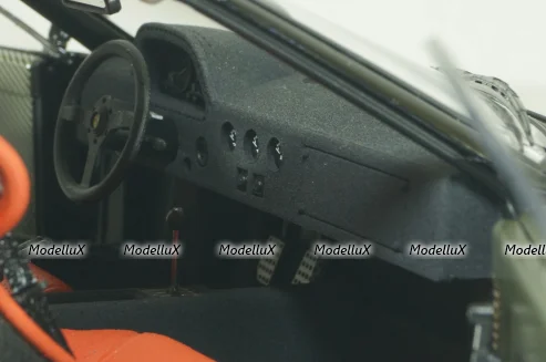 Ferrari F40 black, 1987, 08416BK, Kyosho 1:18