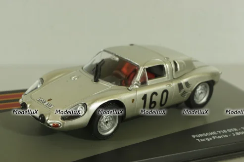 Porsche 718 GTR 1963, silver, Porsche Racing Collection #26, PRC026, Altaya 1:43 Уценка!