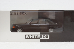 Mercedes 500SE (W126) 1979 black, WhiteBox 1:43