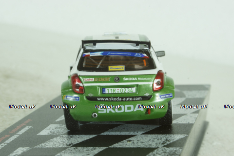 Skoda Fabia S2000 #1, Barum Rally 2013, J.Kopecky/P.Dresler, Vencedores de Rally , Altaya 1:43