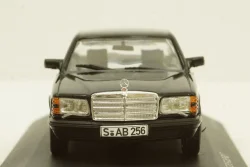 Mercedes 500SE (W126) 1979 black, WhiteBox 1:43