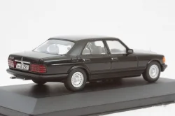 Mercedes 500SE (W126) 1979 black, WhiteBox 1:43