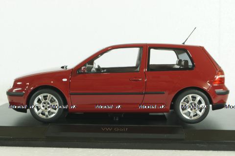 Volkswagen Golf 4 2002 Red, 188573, Norev 1:18