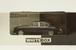 Jaguar MK II 1960, dark blue, WB047, Whitebox 1:43