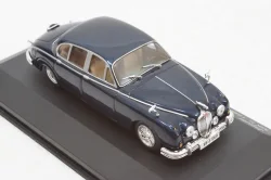 Jaguar MK II 1960, dark blue, WB047, Whitebox 1:43