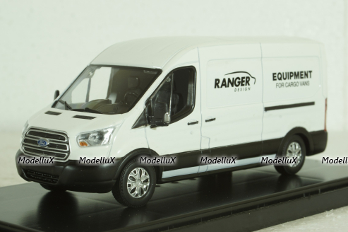 Ford Transit, 2016, white, 51044, Greenlight 1:43