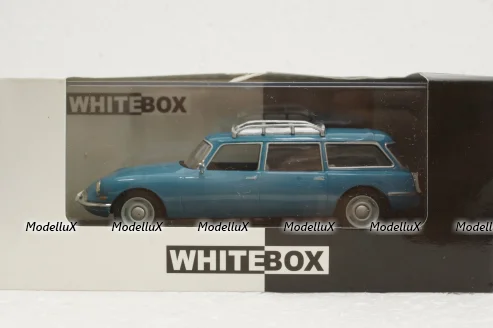 Citroen ID19 Break 1960, blue, WhiteBox 1:43