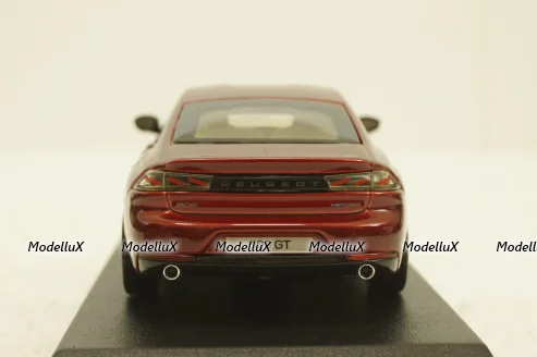 Peugeot 508 GT Hybrid 2023, elixir red, 475831,  Norev 1:43